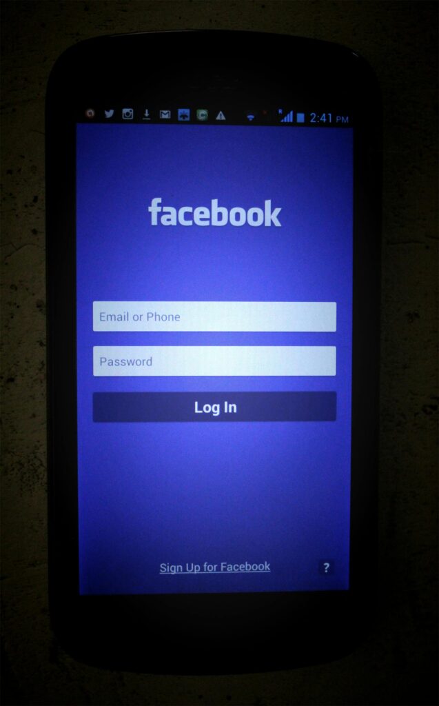 create a facebook page