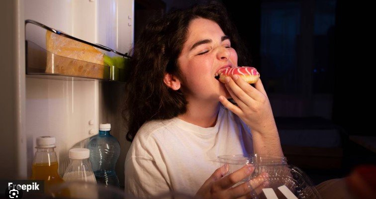 late-night eating habits