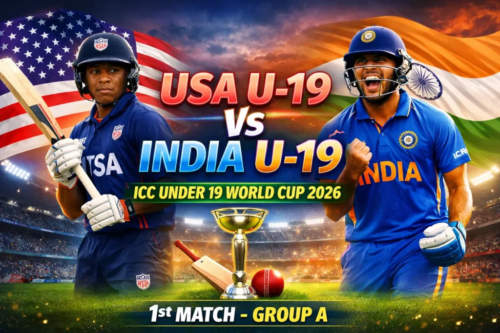 India vs USA U19 World Cup 2026