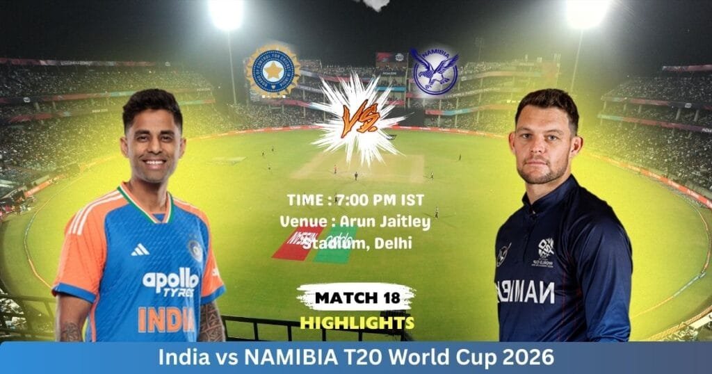 India vs Namibia