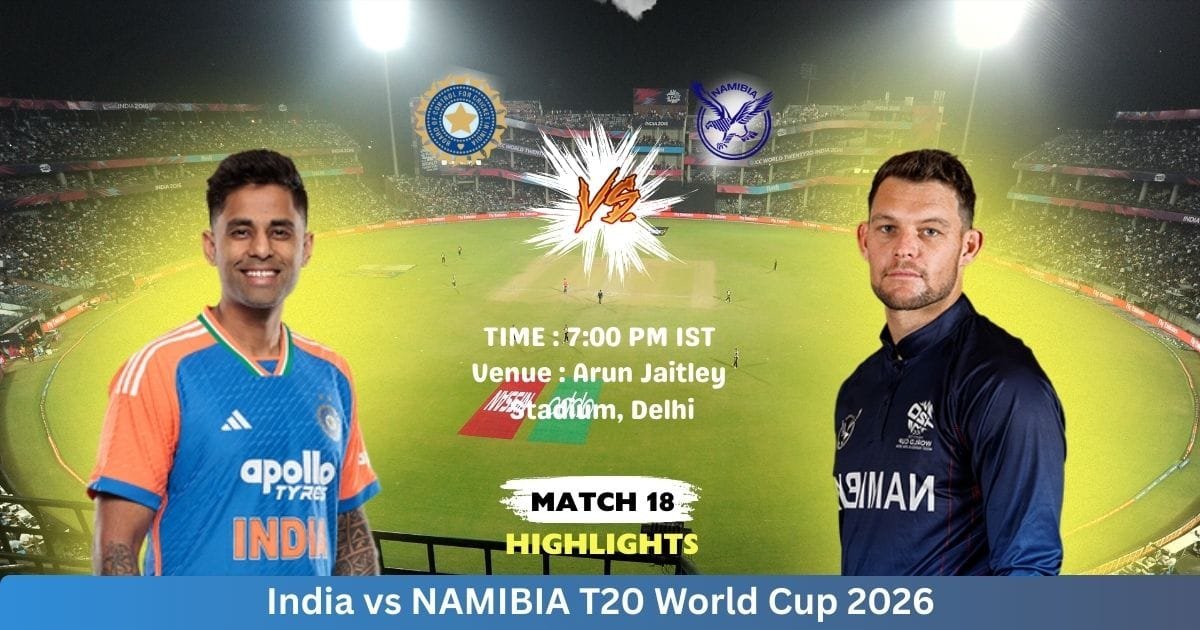 India vs Namibia