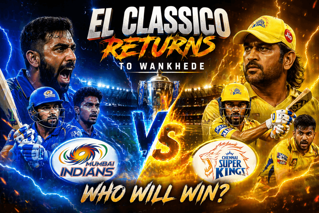 MI vs CSK IPL 2026