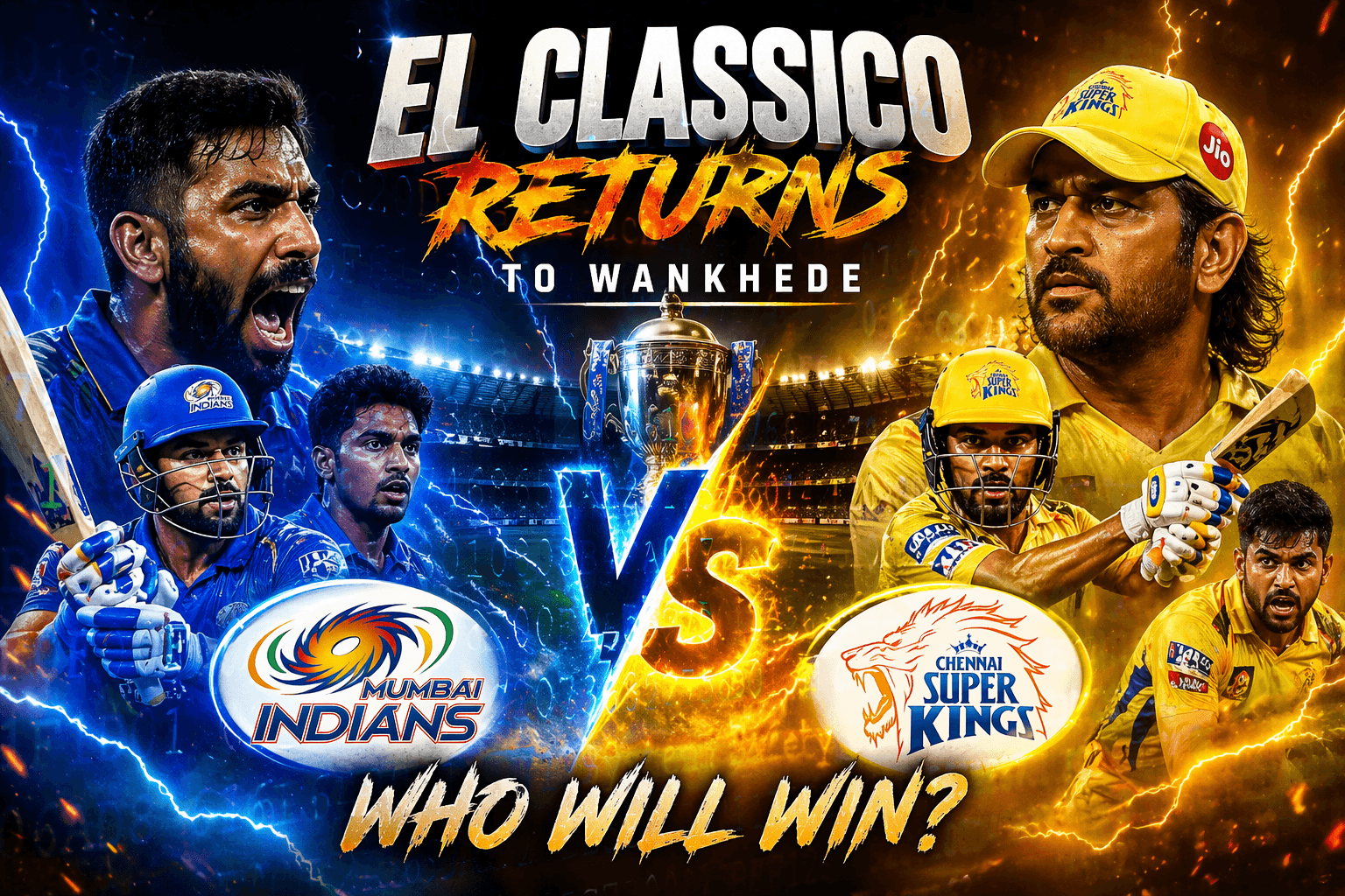 MI vs CSK IPL 2026