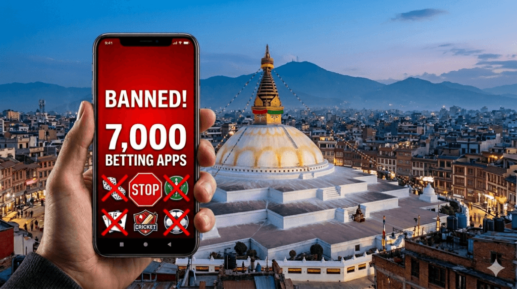 online betting ban in Nepal