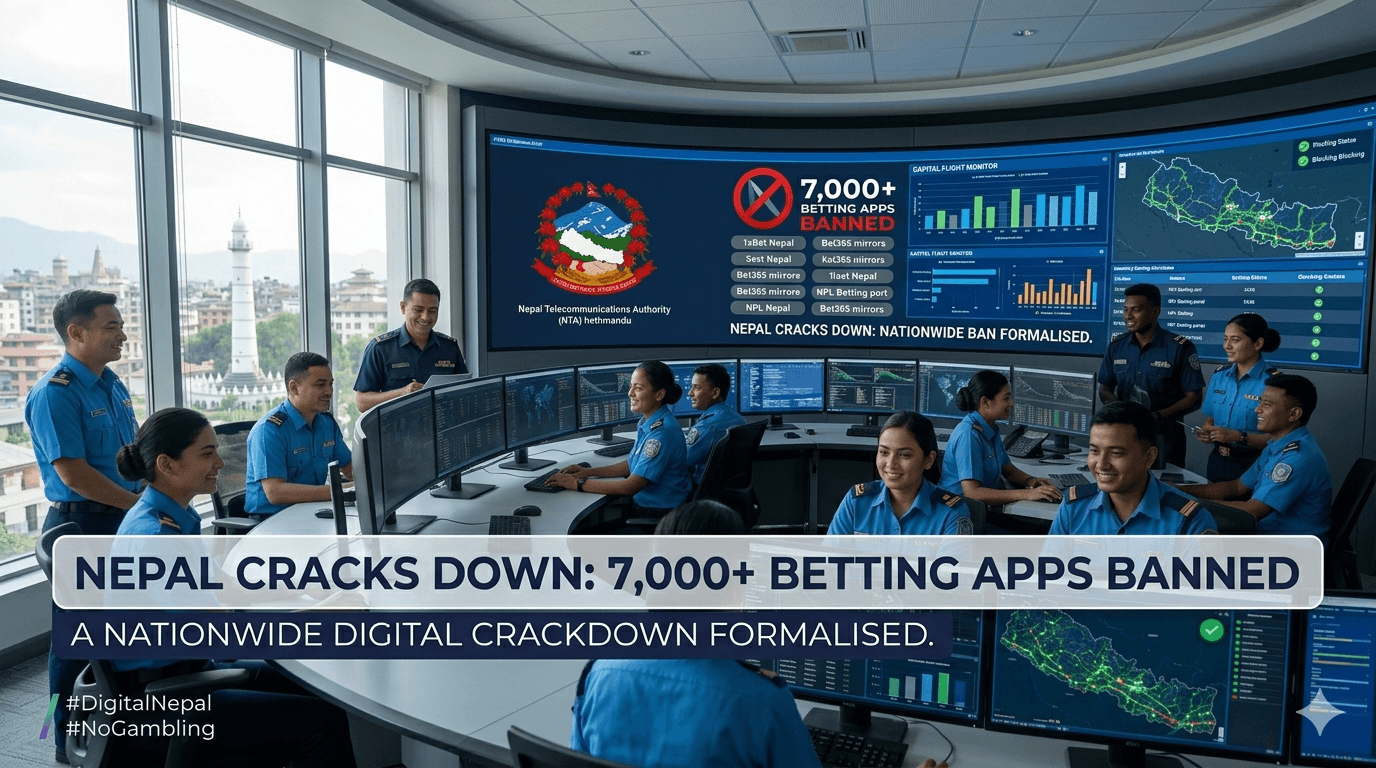 online betting ban in Nepal