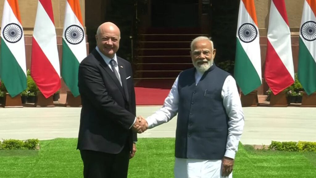 PM Modi Austrian Chancellor Stocker Talks