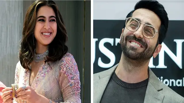 Ayushmann Khurrana and Sara Ali Khan