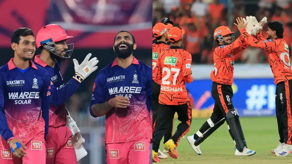 RR vs SRH IPL 2026