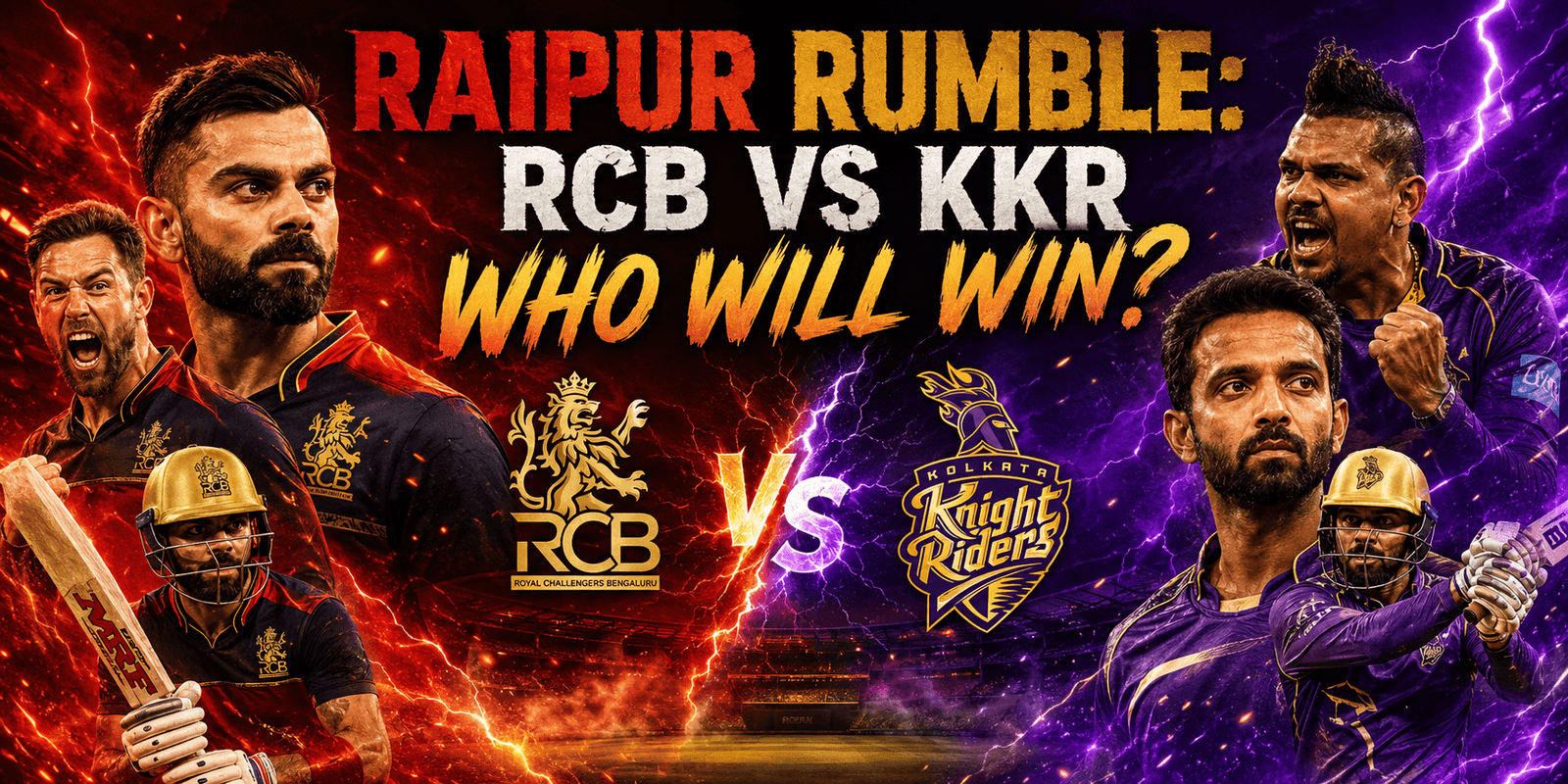 RCB vs KKR IPL 2026