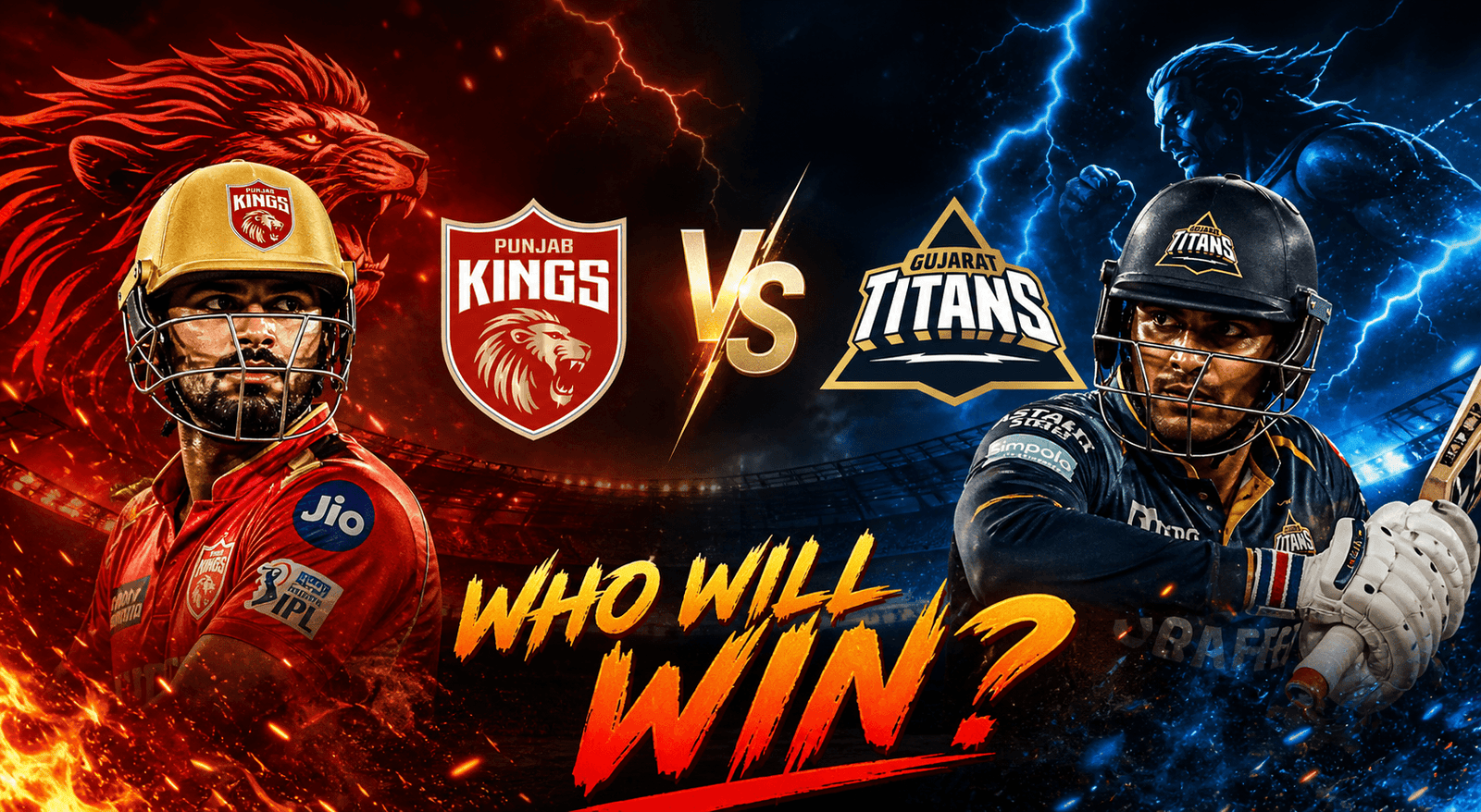 GT vs PBKS IPL 2026