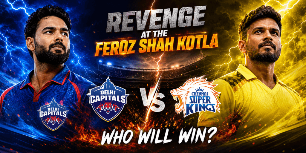 DC vs CSK IPL 2026