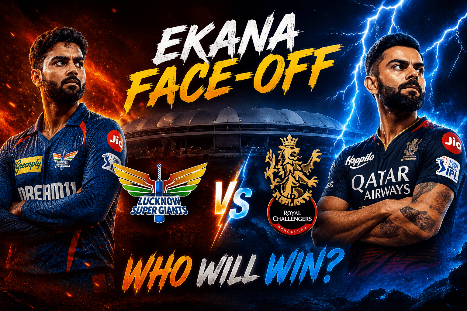 LSG vs RCB IPL 2026